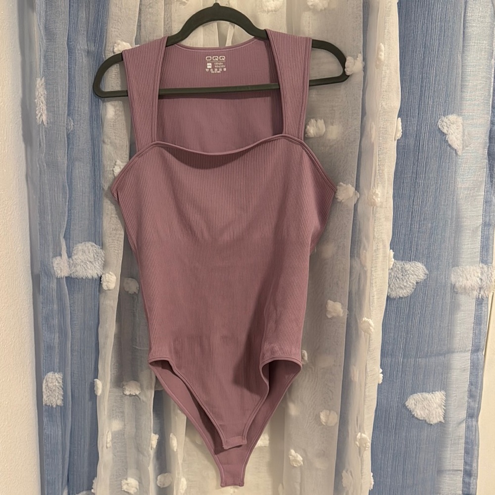 OQQ Purple Bodysuit